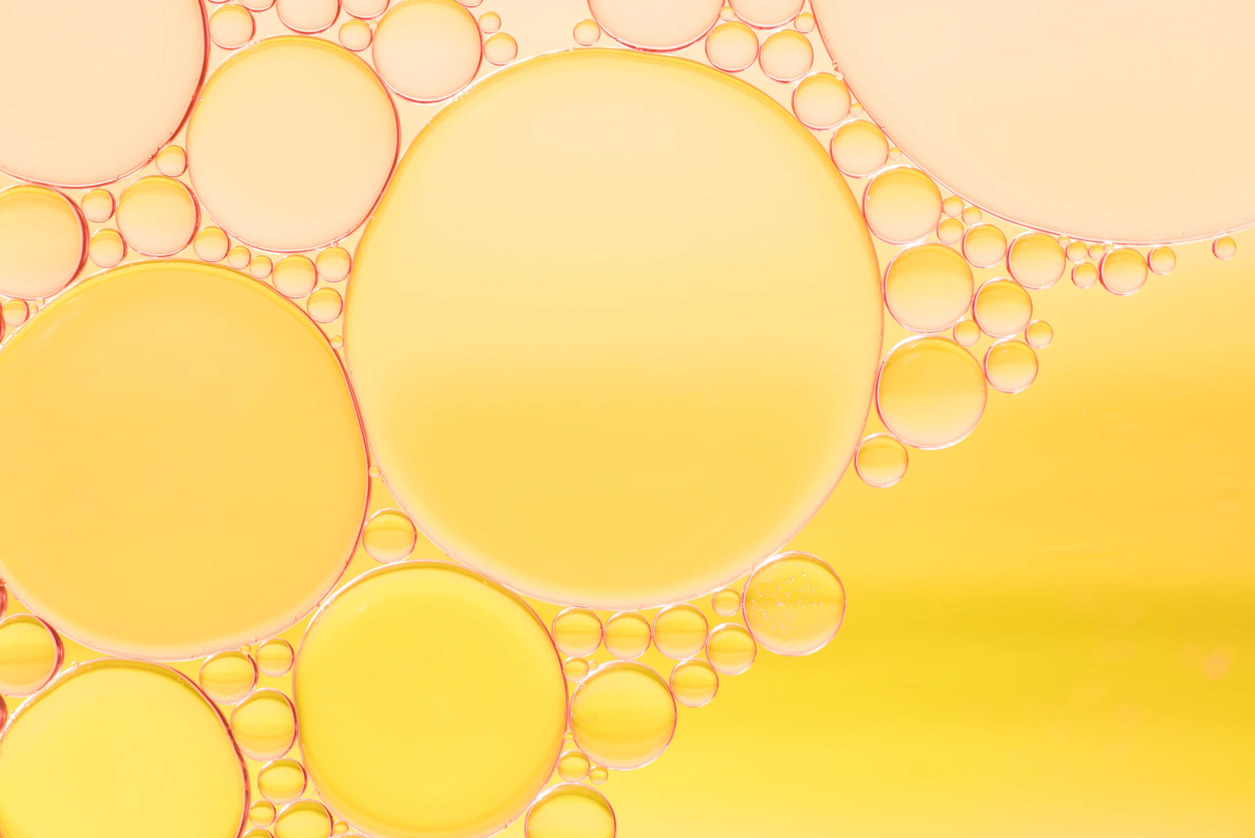 variety yellow abstract bubbles texture